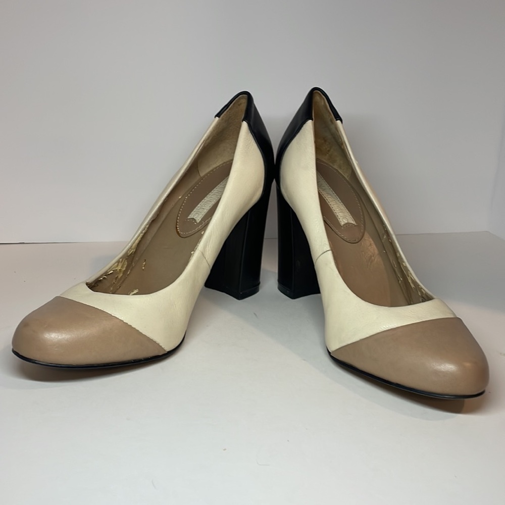 Banana Republic 3 tone block heel